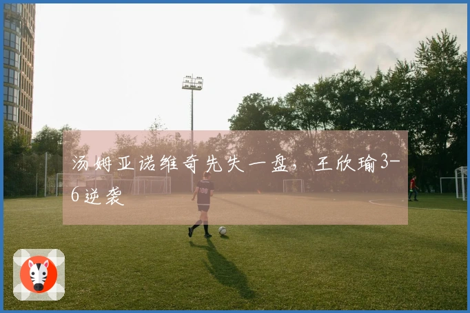 汤姆亚诺维奇先失一盘，王欣瑜3-6逆袭